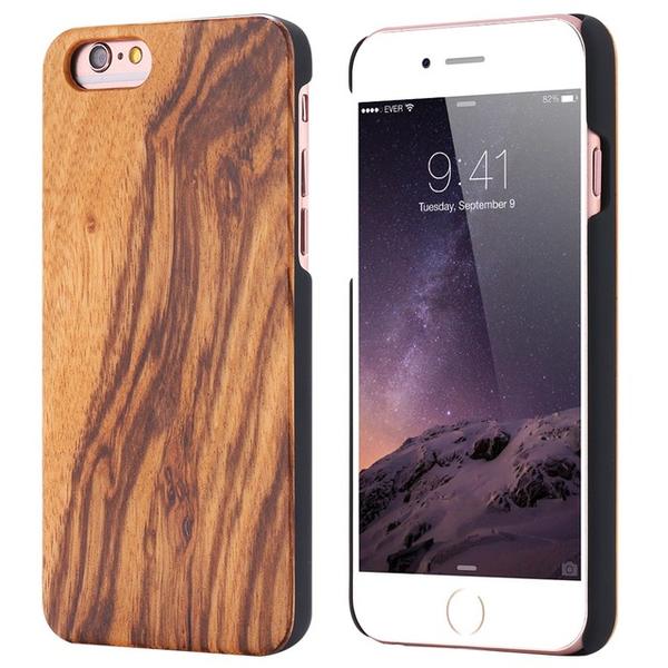 Natural Wood Phone Case for iPhone 5 - 8 - Zebra Wood - Tech - Smartphones & Accessories - Phone Cases - Laguna D&W | DAXION mall™