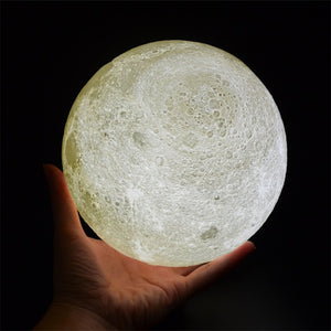 3D Moon Lamp - Lunar Night Light - LED Lamp with USB charging - Home & Garden - Lighting - Lamps - Laguna D&W | DAXION mall™
