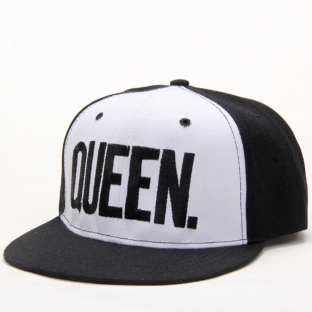 QUEEN Baseball Cap - BLACK & WHITE - Fashion - Accessories - Headwear - Baseball Cap - KING. QUEEN. | DAXION mall™