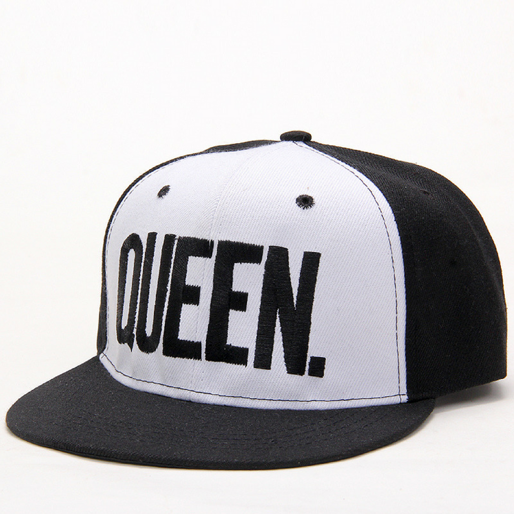 QUEEN Baseball Cap - BLACK & WHITE - Fashion - Accessories - Headwear - Baseball Cap - KING. QUEEN. | DAXION mall™