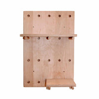 Wooden Birch Plywood Pegboard 16x24 - Two Shelves Set - Home & Garden - Kitchen - Storage - Fanerista Design | DAXION mall™