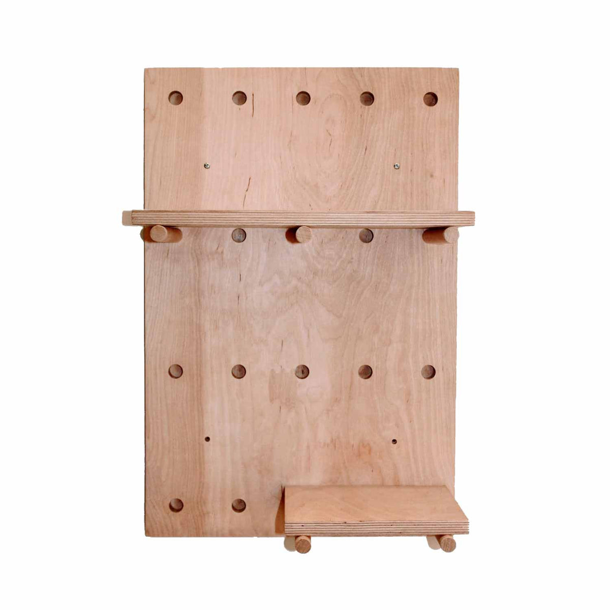 Birch Plywood Pegboard - Two Shelves Set - Home & Garden - Kitchen - Storage - Fanerista Design | DAXION mall™