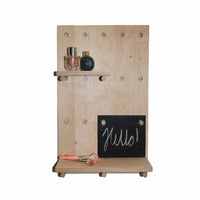 Wooden Birch Plywood Pegboard 16x24 - Two Shelves Set - Home & Garden - Kitchen - Storage - Fanerista Design | DAXION mall™