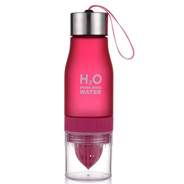 Plastic Infuser Water Bottle, 22 oz. - Stainless Steel Cap - 6 colors - Home & Garden - Drinkware - Laguna D&W | DAXION mall™